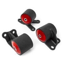 Innovative 92-95 Civic B/D Series Black Steel Mounts 75A Bushings (Auto Chassis Auto Trans)