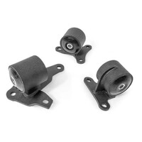 Innovative 90-93 Accord H/F Series Black Steel Mounts 75A Bushings