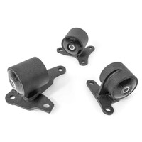 Innovative 90-93 Accord H/F Series Black Steel Mounts 85A Bushings