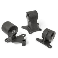 Innovative 90-93 Accord F-Series Black Steel Mounts 75A Bushings (Auto to Manual)