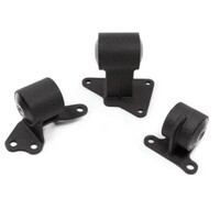 Innovative 90-93 Accord F-Series Black Steel Mounts 75A Bushings (Auto Trans)