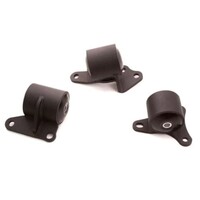 Innovative 92-96 Prelude F-Series/H-Series Black Steel Mounts 85A Bushings (Auto Chassis/Trans)