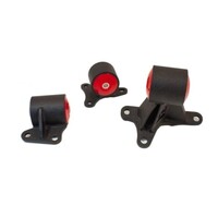 Innovative 94-97 Accord F-Series Black Steel Mounts 95A Bushings