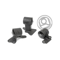 Innovative 94-97 Accord H/F Series Black Steel Mounts 75A Bushings (Auto Trans)