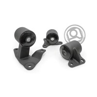 Innovative 94-97 Accord F-Series Black Steel Mounts 85A Bushings (Auto to Manual)