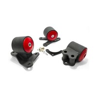 Innovative 94-01 Integra B-Series Black Steel Mounts 60A Bushings (Cable Conversion 3 Bolt)