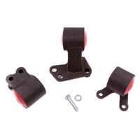 Innovative 94-01 Integra B-Series Black Steel Mounts 75A Bushings (Auto to Manual Hydro)