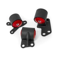 Innovative 92-95 Civic B/D Series Black Steel Mounts 60A Bushings (Auto to Manual Hydro 2 Bolt)