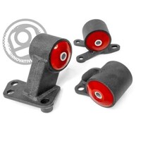 Innovative 94-01 Integra B-Series Black Steel Mounts 75A Bushings (Auto to Manual Hydro 2 Bolt)