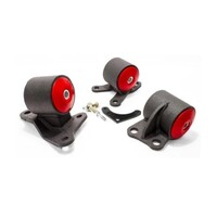 Innovative 94-01 Integra B-Series Black Steel Mounts 60A Bushings (Cable Conversion 2 Bolt)