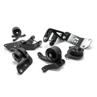 Innovative 01-05 Civic K-Series Black Steel Mounts 60A Bushings (Not K24 Trans)