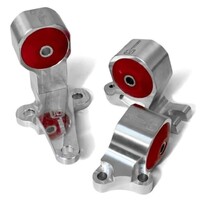 Innovative 88-91 Civic B-Series Silver Aluminum Mounts 95A Bushings (Cable)