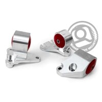 Innovative 92-93 Integra (Non GSR) B-Series Silver Aluminum Mounts 75A Bushings