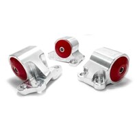 Innovative 92-95 Civic B/D Series Black Aluminum Mounts 95A Bushings (2 Bolt)