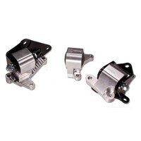 Innovative 96-00 Civic H-Series Black Aluminum Mounts 75A Bushings