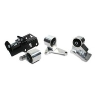 Innovative 92-95 Civic H-Series Black Aluminum Mounts 95A Bushings