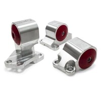 Innovative 92-95 Civic B/D Series Black Aluminum Mounts 60A Bushings (Auto to Manual Hydro 2 Bolt)