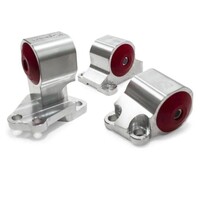 Innovative 92-95 Civic B/D Series Black Aluminum Mounts 95A Bushings (Auto to Manual Hydro 2 Bolt)