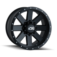 ION Type 134 20x9 / 6x139.7 BP / 0mm Offset / 106mm Hub Matte Black/Black Beadlock Wheel