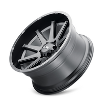 ION Type 143 17x9 / 8x165.1 BP / 18mm Offset / 125.2mm Hub Matte Black Wheel