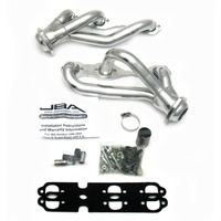 JBA 88-95 & 02-03 GM S-Truck 4.3L V6 4WD 1-1/2in Primary Silver Ctd Cat4Ward Header