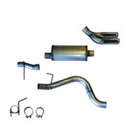 JBA 19-20 Ford Ranger 2.3L 409SS Pass Side Dual Exit Cat-Back Exhaust