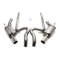 JBA 11-14 Ford Mustang GT/GT500 5.0L/5.4L/5.8L 409SS Dual Rear Exit Cat-Back Exhaust