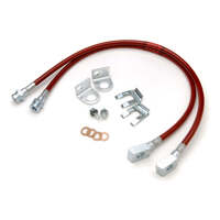 JKS Manufacturing Jeep Wrangler YJ HD Extended Brake Line - Front