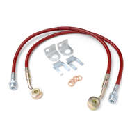 JKS Manufacturing Jeep Wrangler TJ/LJ HD Extended Brake Line Kit - Front