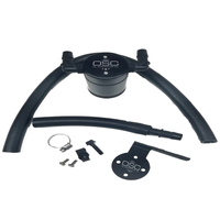 J&L 13-14 Focus ST Rear Oil Separator 3.0 - Black Anodized