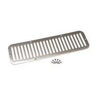 Kentrol 55-77 Jeep CJ5 Hood Vent - Polished Silver