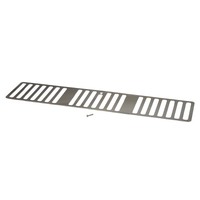 Kentrol 1997 Jeep Wrangler TJ Hood Vent - Polished Silver