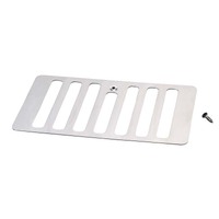 Kentrol 98-06 Jeep Wrangler TJ Hood Vent - Polished Silver