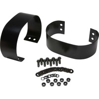 Kentrol 76-95 Jeep CJ/Wrangler YJ Bumperettes Pair - Powdercoat Black