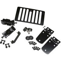 Kentrol 98-06 Jeep Wrangler TJ Hood Kit - Powdercoat Black