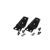 Kentrol 07-18 Jeep Wrangler JK Hood Hinge Pair - Powdercoat Black