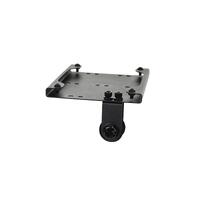 Kentrol 07-18 Jeep Shackle Mounted License Plate Bracket Wrangler JK - Textured Black