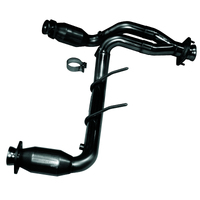 Kooks 09-10 Ford F-150/ Ford Raptor 5.4L 3V 2 1/2in x 2 1/2in OEM Exhaust GREEN Cat Y Pipe