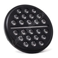 Letric Lighting 7in Led Buck-Shot Headlight Blk