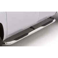 Lund 99-16 Ford F-250 Super Duty SuperCab 3in. Round Bent SS Nerf Bars - Polished