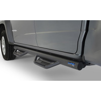 Lund 2019 Chevrolet Silverado 1500 Crew Cab Terrain HX Step Nerf Bars - Black