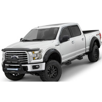 Lund 15-18 Ford F-150 SuperCrew Terrain HX Step Nerf Bars - Black