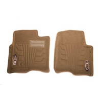 Lund 07-17 Ford Expedition Catch-It Carpet Front Floor Liner - Tan (2 Pc.)