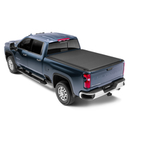 Lund 07-17 Chevy Silverado 1500 (5.5ft. Bed) Genesis Elite Roll Up Tonneau Cover - Black