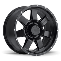 Mamba M14 20x9 6x139.7 ET12 Matte Black / Drill Holes