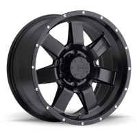 Mamba M14 17x9 6x139.7 ET12 Matte Black / Drill Holes