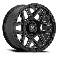 Mamba M23 20x9 6x135 ET12 Gloss Black w/ Machined Ball Cut