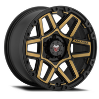 Mamba M23 20x9 6x135 ET12 Matte Black w/ Bronze Face