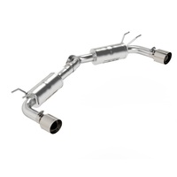 MBRP 19-23 Mazda 3 Hatchback T304SS 2.5in Axle-Back, Dual Rear Exit Street Profile