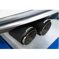 MBRP 15-18 Audi S3 SS 3in Quad Split Rear Exit w/ Carbon Fiber Tips - T304